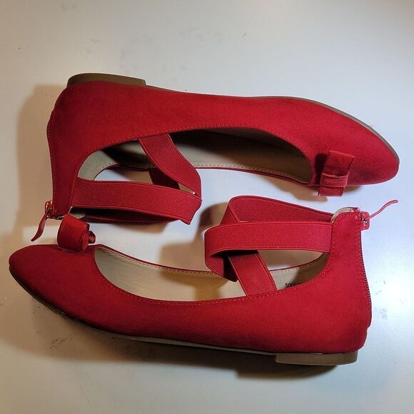 DREAM PAIR BOWNOT BALLET CRISS-CROSS STRAP - Picture 11 of 14